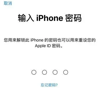 上林苹果15维修网点分享iPhone 15六位密码怎么改四位 