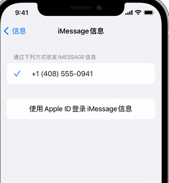 上林apple维修iPhone上无法正常发送iMessage信息