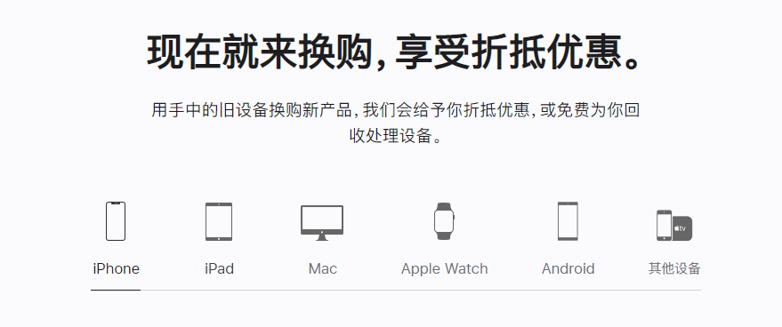 上林苹果手机维修分享iPhone以旧换新的去处 