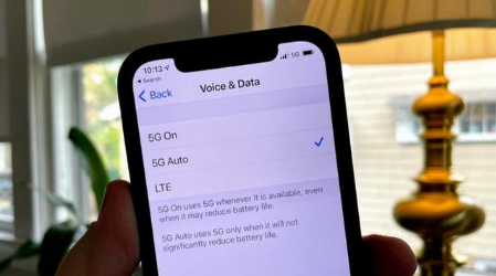 上林苹果手机维修分享iPhone 12如何打开或关闭5G网络 